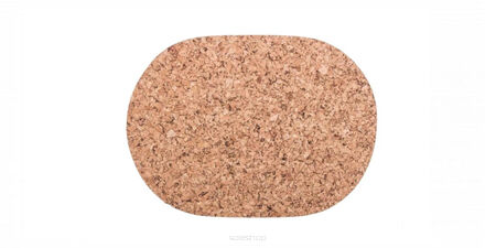 Korkkia lasinaluset soikea pieni 30 / 22cm koriste-setti 4 kpl
