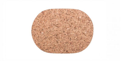Korkkia lasinaluset soikea pieni 30 / 22cm koriste-setti 4 kpl