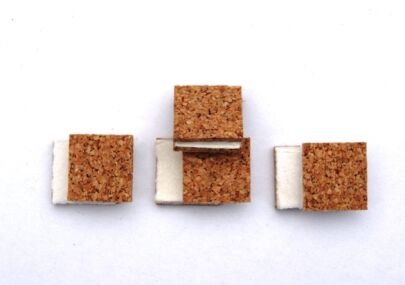 Korkkivälilevy 18x16x3mm + 2mm PVC-vaahto