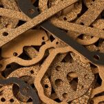 Kumi korkkilevy  tiivisteille 1000x1000x4mm - 2